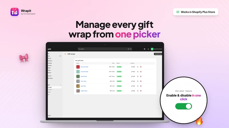 Wrapit Gift Wrap & Message