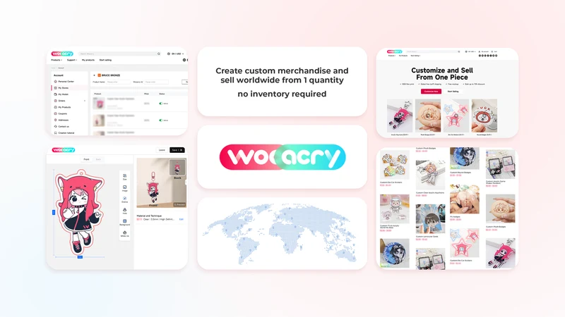 Wooacry: Print on Demand