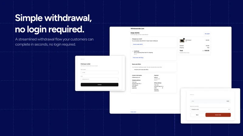 Withdraw Order: EU Withdrawal