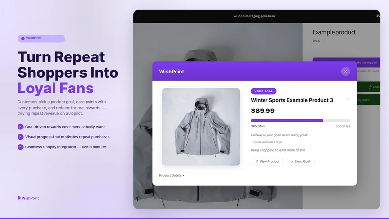WishPoint Product Rewards