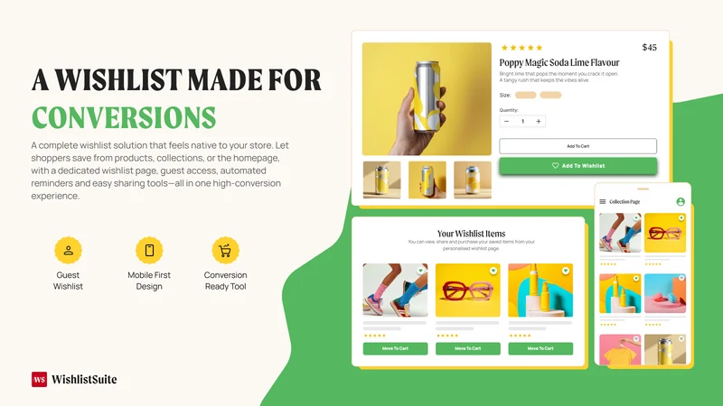 WishlistSuite Wishlist App