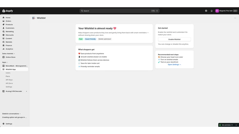 Wishly: Wishlist App