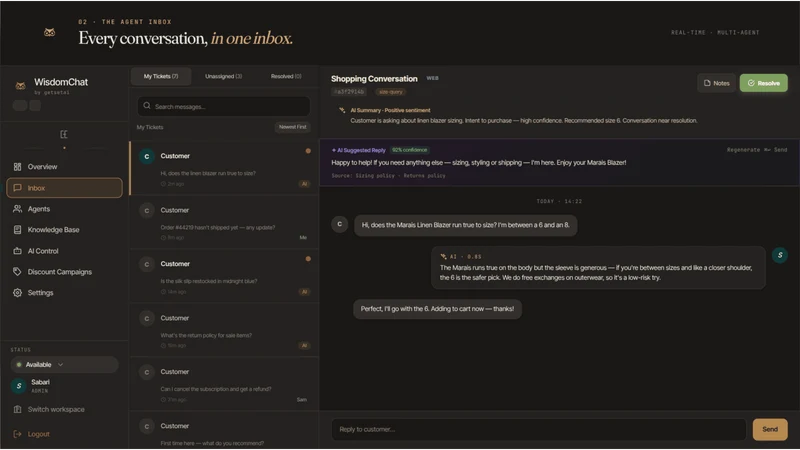WisdomChat ‑ AI for Fashion