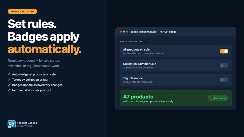 Product Badges by Win‑Win Apps