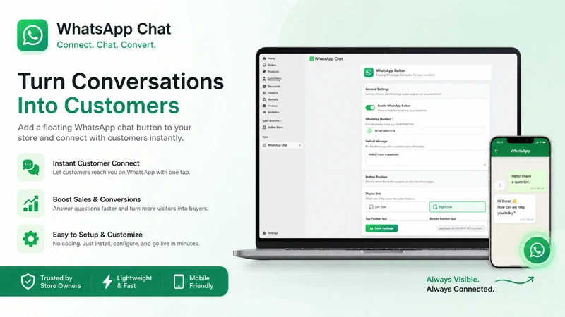 MB WhatsApp Chat Button