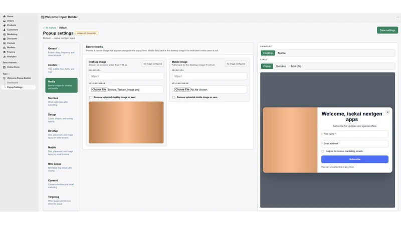 Poplix: Popup Builder