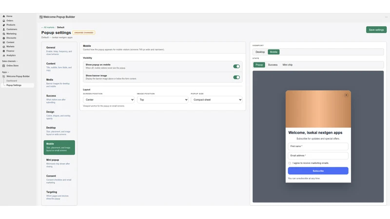 Poplix: Popup Builder