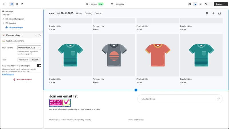 Webshop Keurmerk