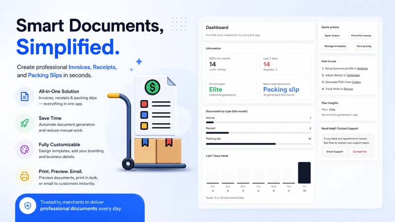WBL ‑ Order Printify PDF