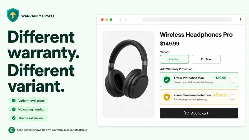 Warranty Upsell