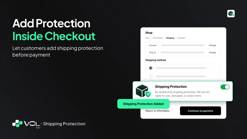 VOL Shipping Protection Upsell
