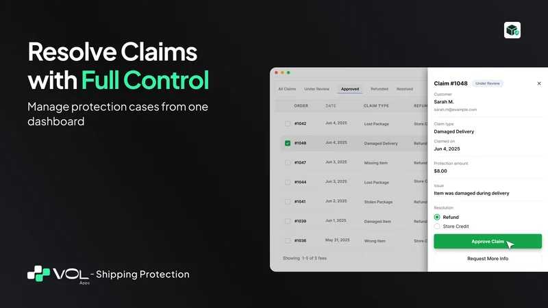 VOL Shipping Protection Upsell