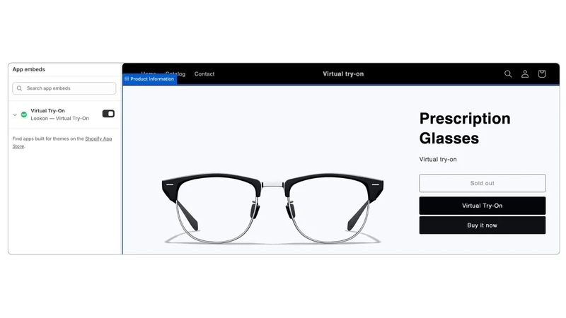 Lookon — Virtual Try‑On