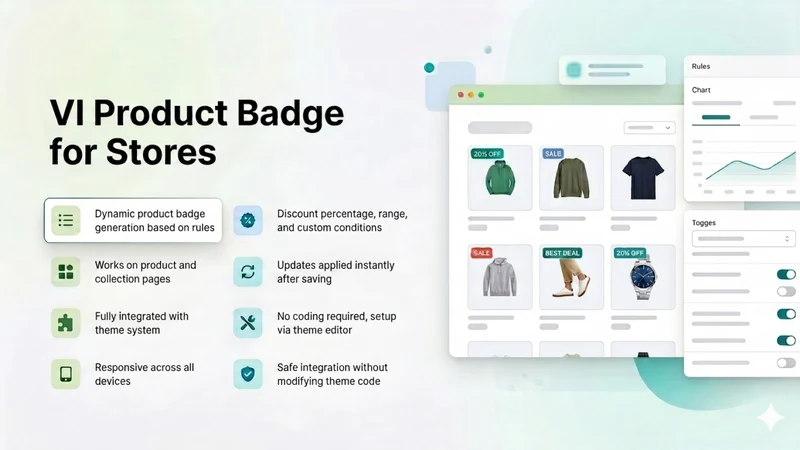 VI Product Badge
