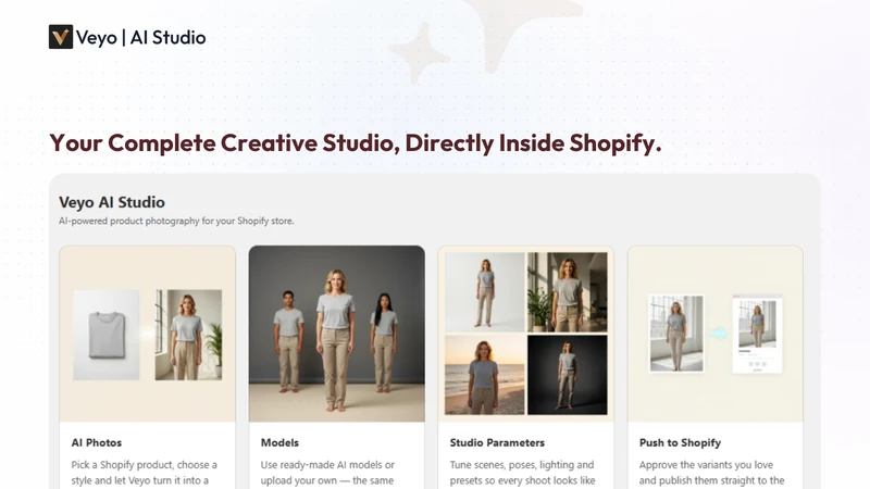 Veyo: AI Studio