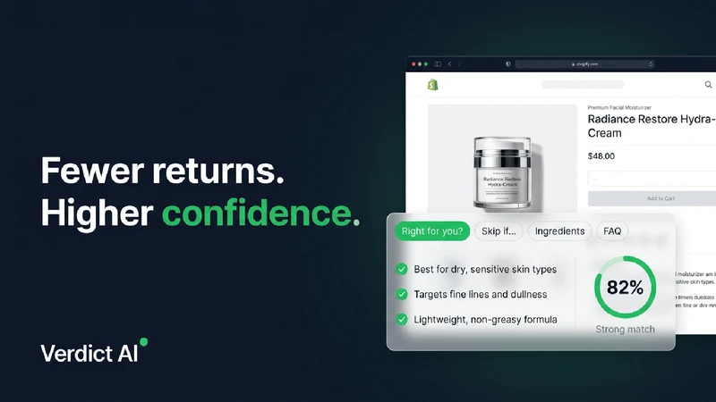 Verdict: AI Product Page Quiz