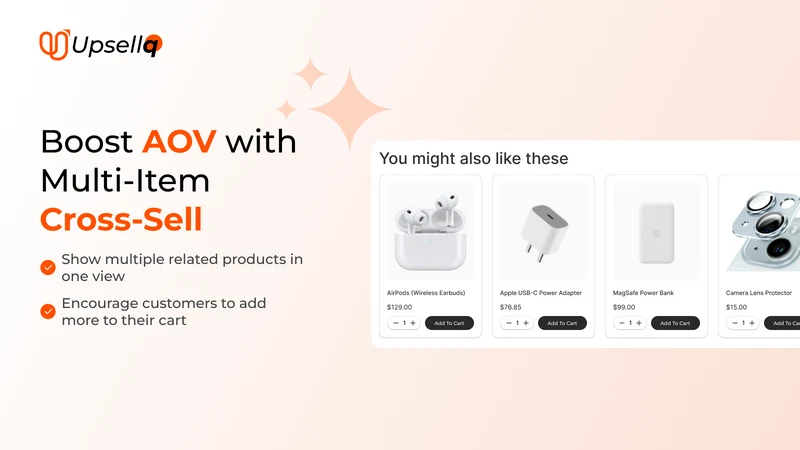Upsellq Product Recommendation