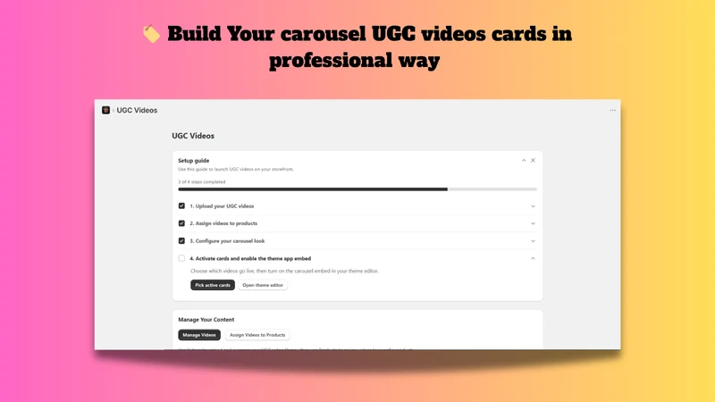 UGC‑Videos