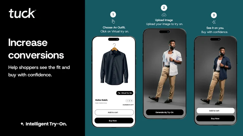 Tuck AI Virtual Try On & Size