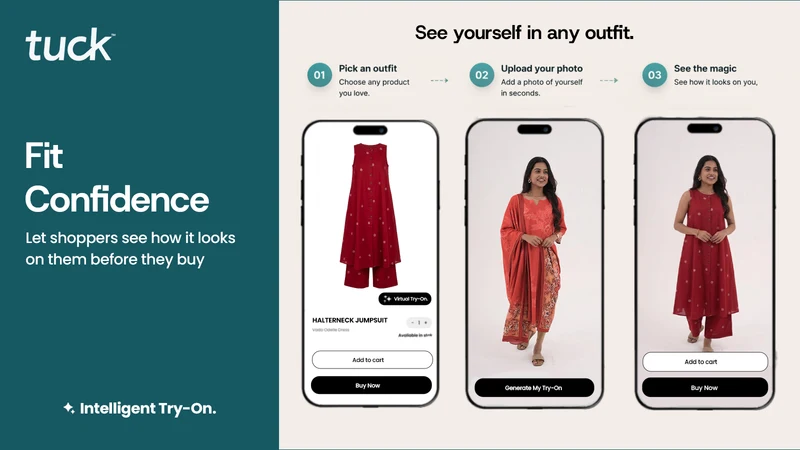 Tuck AI Virtual Try On & Size
