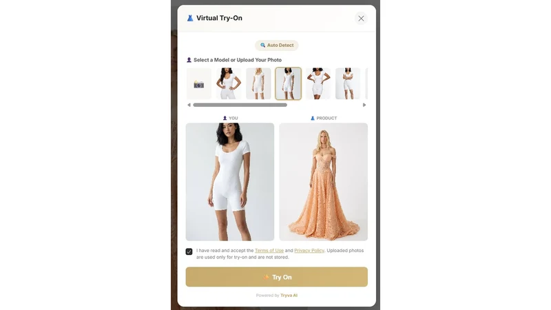 Tryva: AI Try‑On & Model Photo