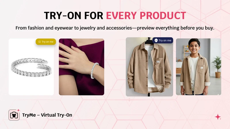 TryMe AI Virtual Try‑On Studio