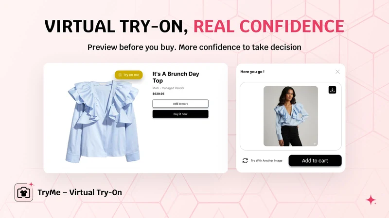 TryMe AI Virtual Try‑On Studio