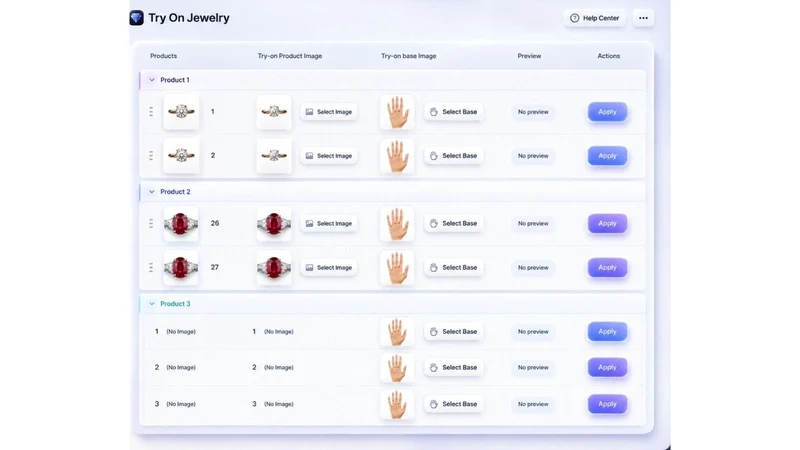 Try On Jewelery
