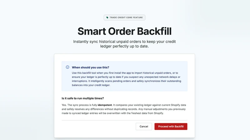 Trade Credit: B2B Credit Limit