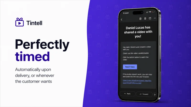 Tintell ‑ Video Gift Notes