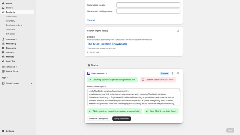 ThinkContent ‑ Draft With AI
