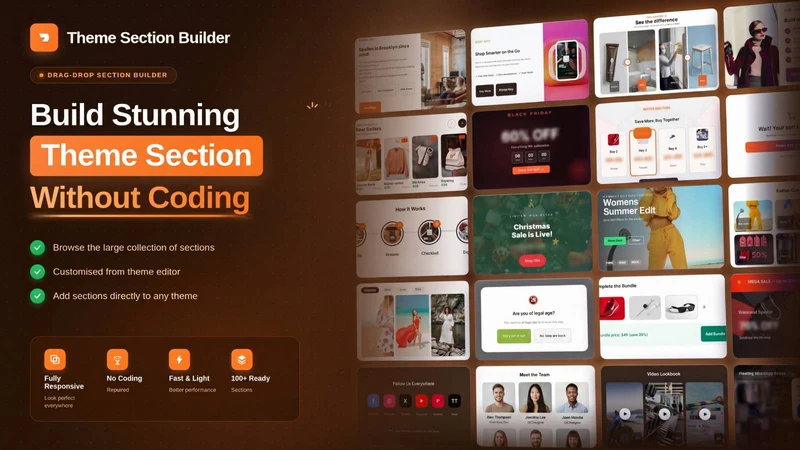 Theme Section Builder