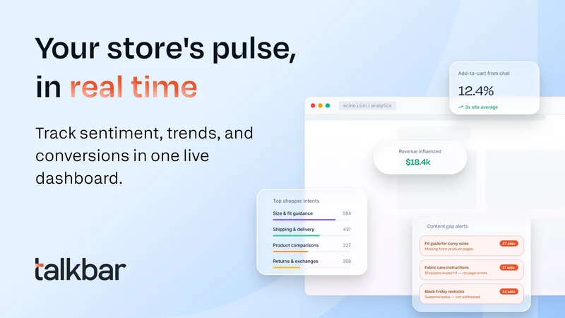 Talkbar ‑ AI Chat Assistant