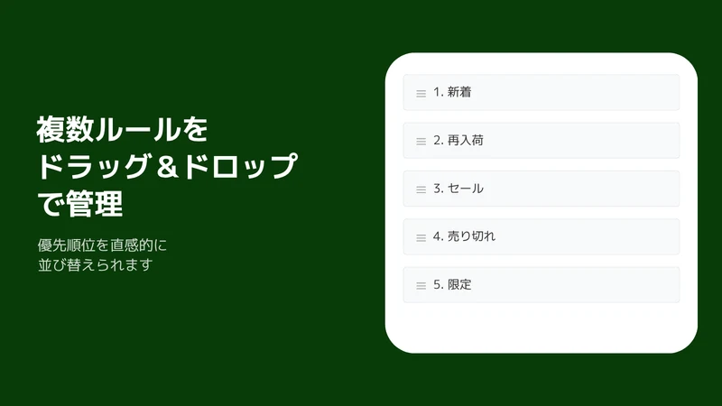 Tag Flow｜自動タグ付与&画面バッジ表示