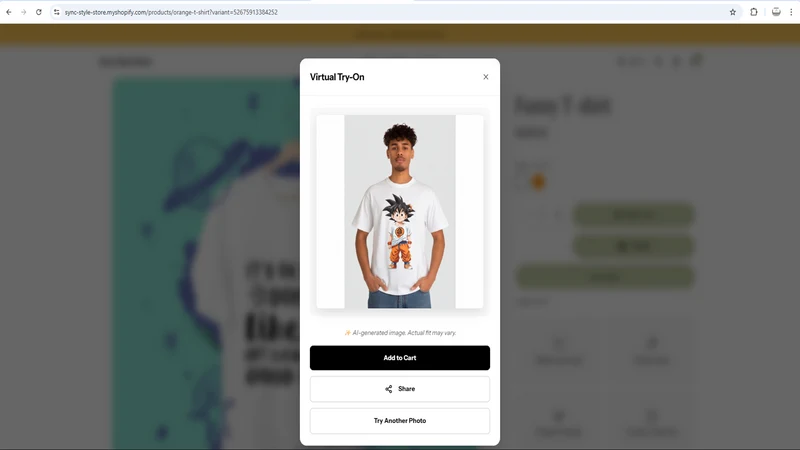 SyncStyle: AI Virtual Try On