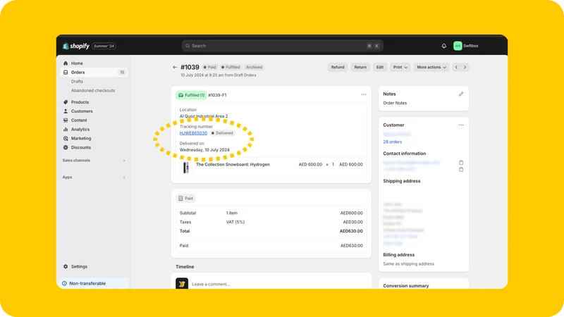swftbox Hub