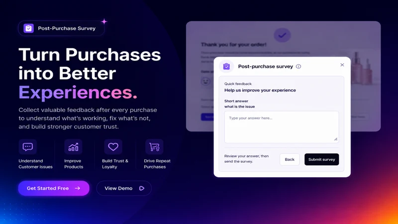 Zoww Post Purchase Survey NPS