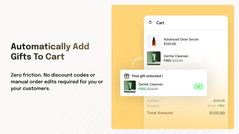 Superr Free Gift with Purchase