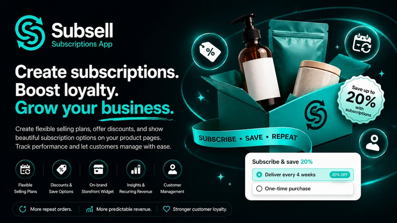 Subsell Subscriptions App