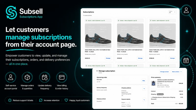 Subsell Subscriptions App