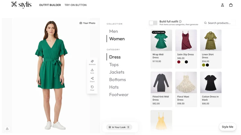 Stylis AI ‑ Outfit builder