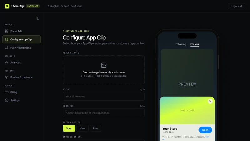 StorePush
