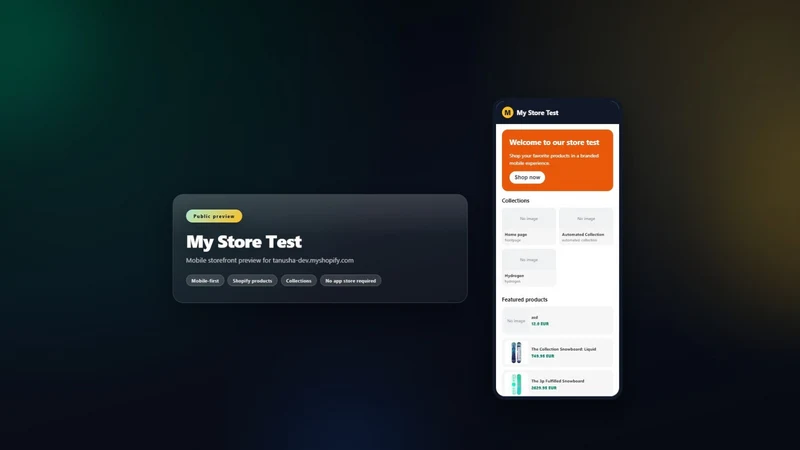 Tanjusha StoreApp