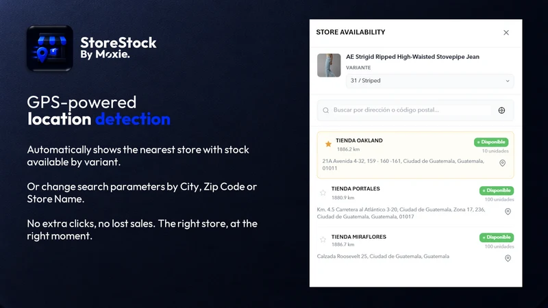 StoreStock: SKU Availability