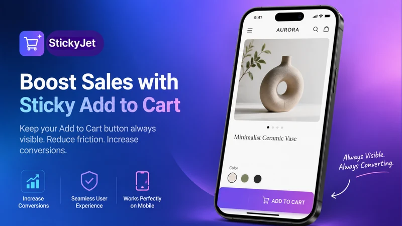 StickyJet: Sticky Cart & Buy