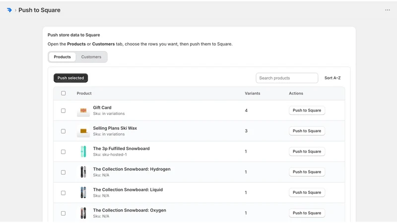 SquareFloww Square Integration