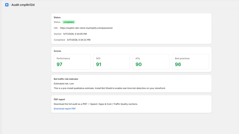 SOptim Bot Protection