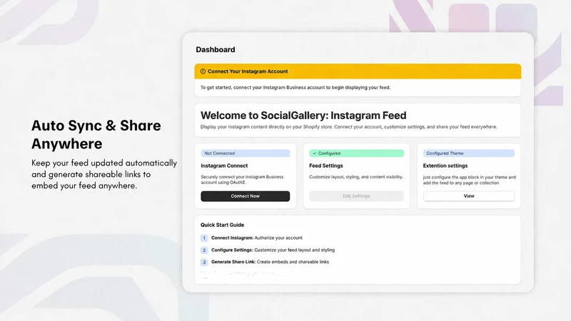 SocialGallery: Instagram Feed