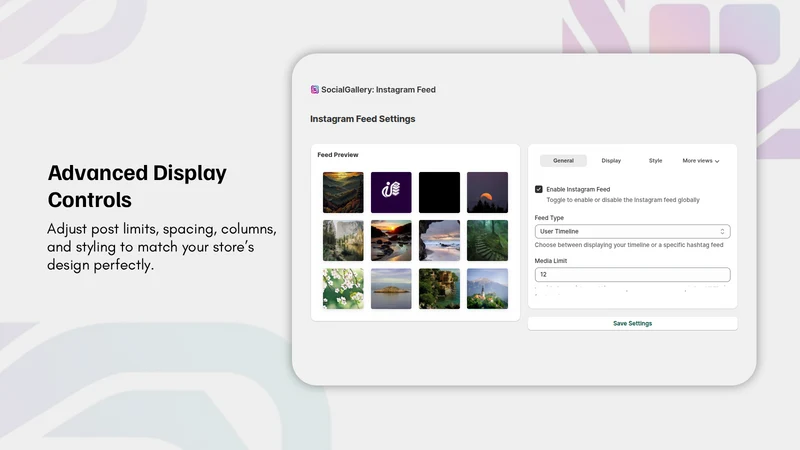 SocialGallery: Instagram Feed