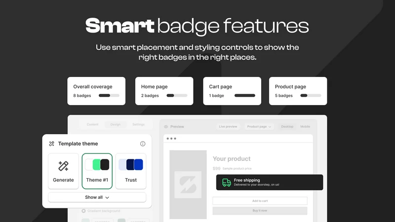 Snapp Trust Badges & Icons
